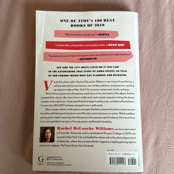 Inventing Anna- My Friend Anna book - Picture 2 of 2